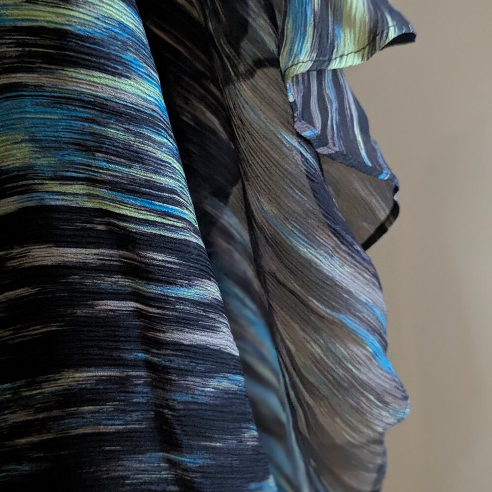 NWT 100% Silk New With Tags Gown Bohemian Resort Vacation  Medium - Picture 10 of 16